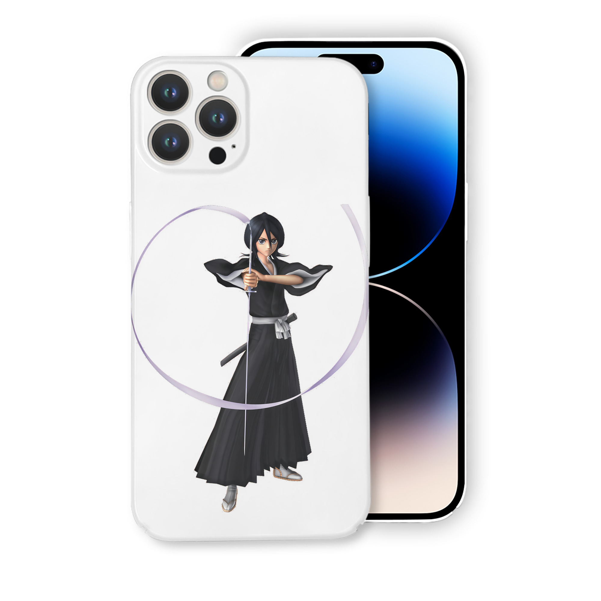 （画像用） ブリーチ 朽木ルキア BLEACH Kuchiki Rukia 【iPhone 14シリーズ対応】ハードケース